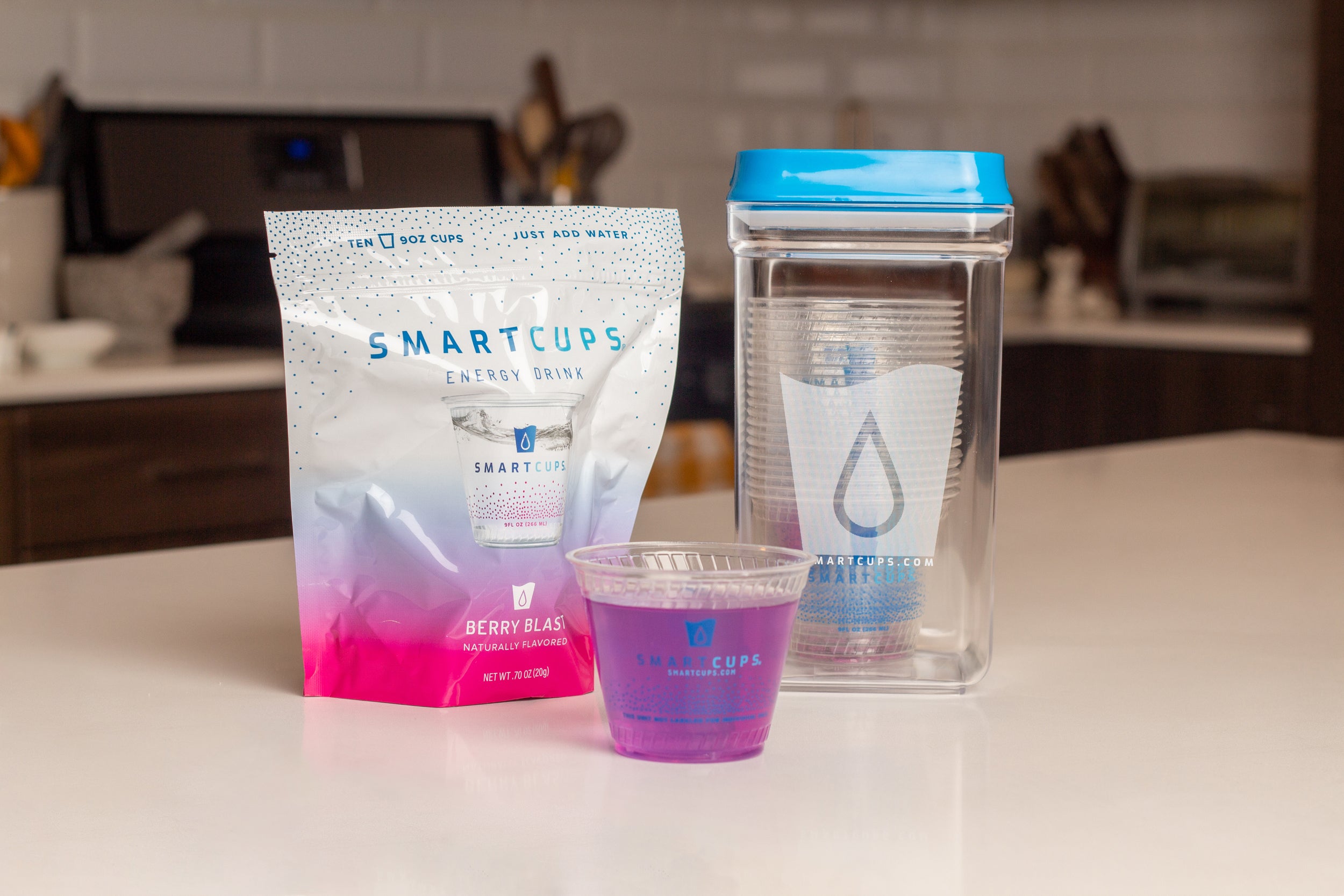 Smart Cups Debuts First-Ever 3D-Polycapsule Printed Line of Energy Drinks